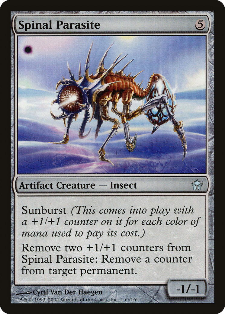 Spinal Parasite (5DN-155) [Fifth Dawn] Foil