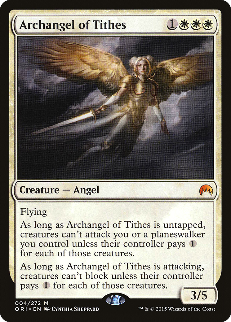 Archangel of Tithes (ORI-004) [Magic Origins]