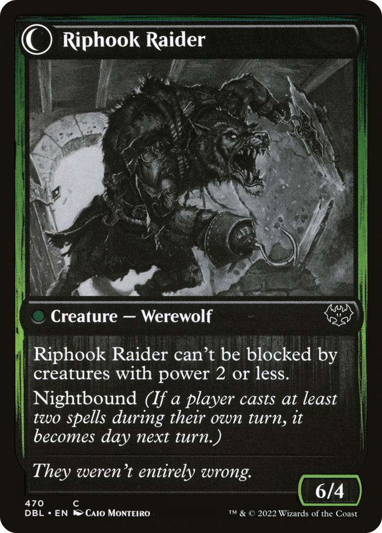 Hookhand Mariner (DBL-470) [Innistrad: Double Feature] Foil