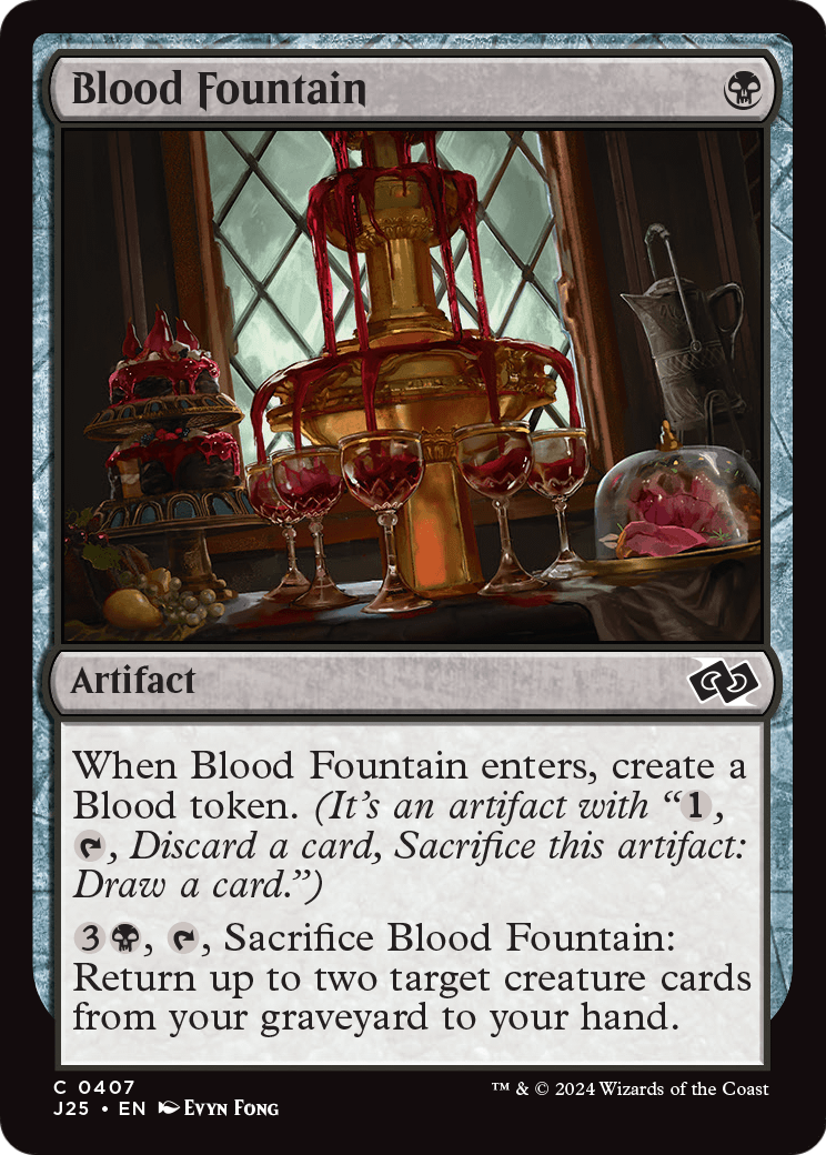 Blood Fountain (J25-407) [Foundations Jumpstart]