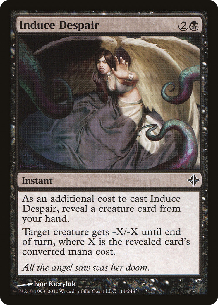 Induce Despair (ROE-114) [Rise of the Eldrazi] Foil
