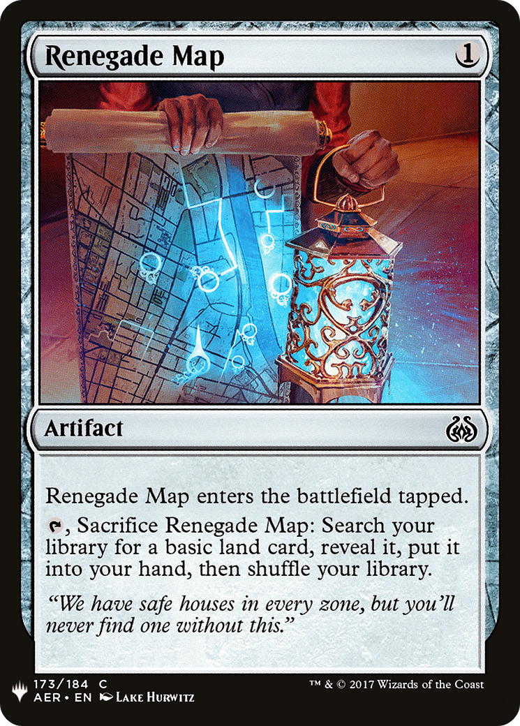 Renegade Map (LIST-173) [The List]