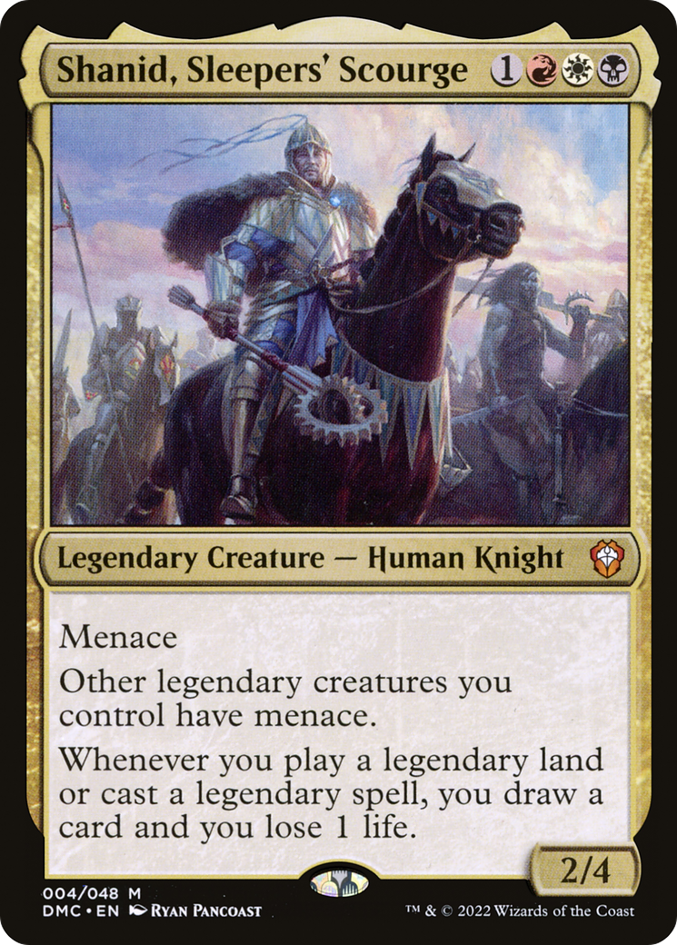 Shanid, Sleepers' Scourge (DMC-004) [Dominaria United Commander] Foil