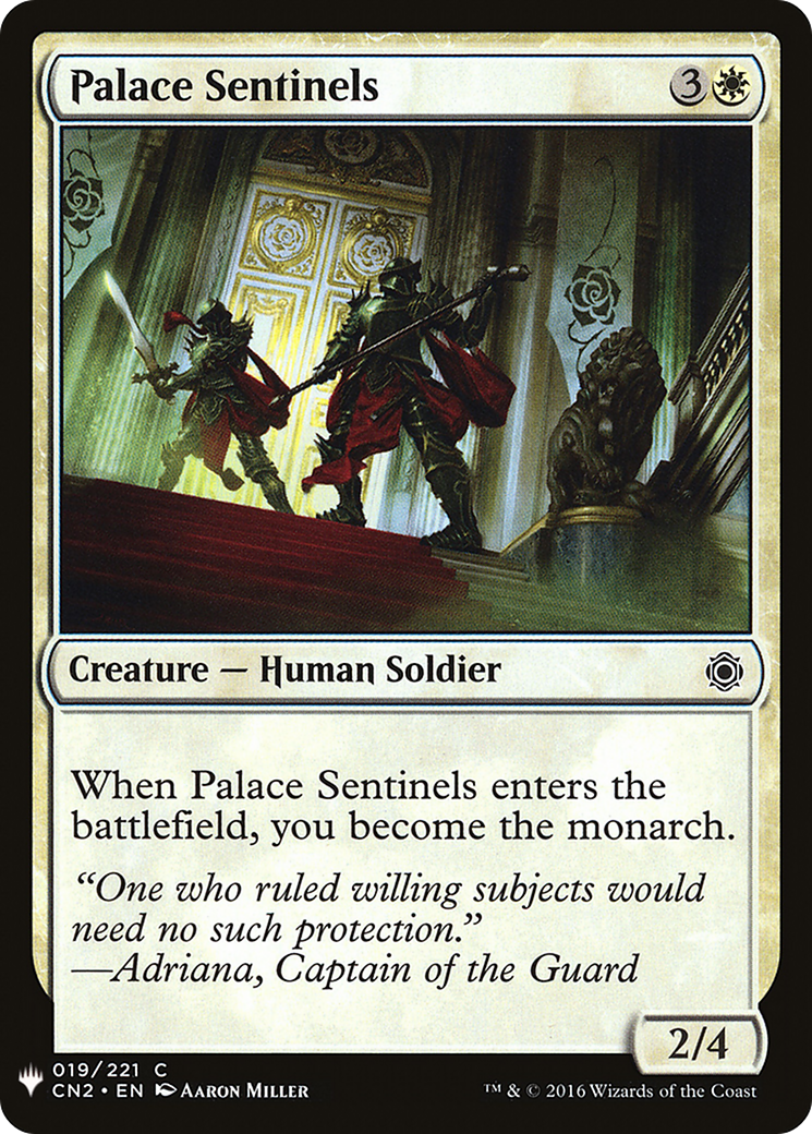 Palace Sentinels (LIST-019) [The List]
