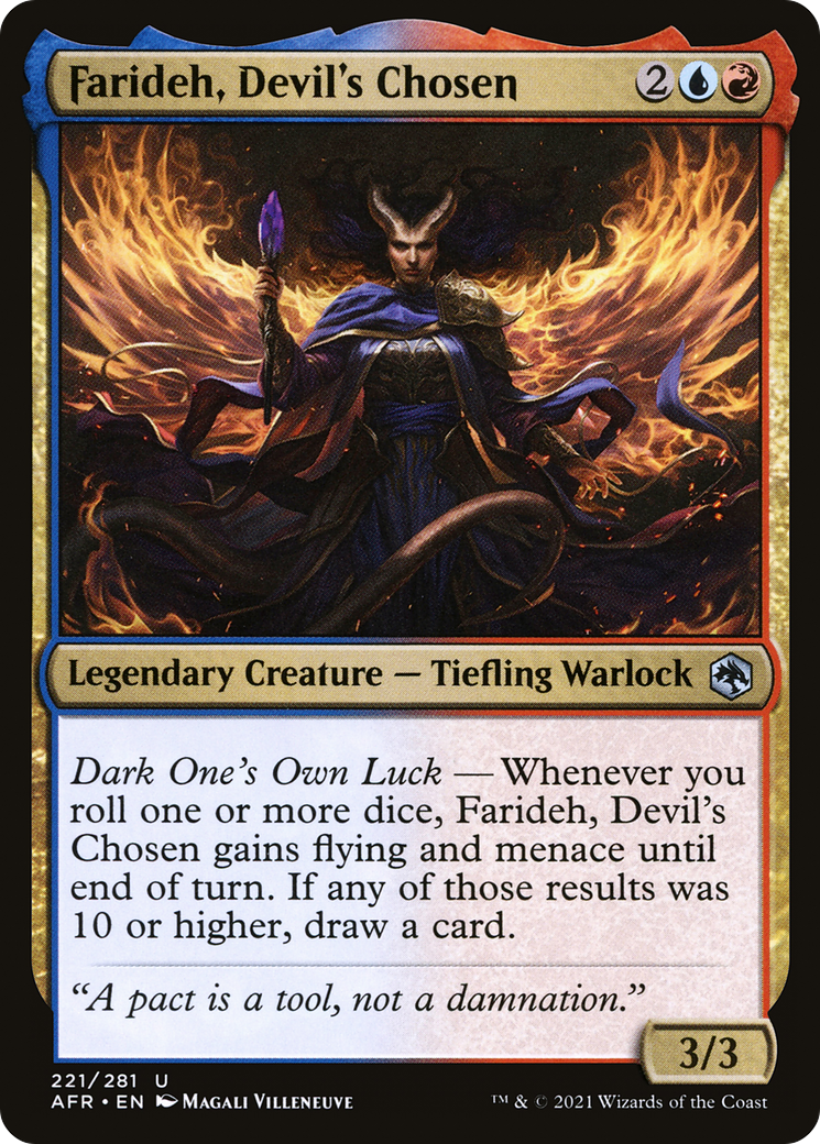 Farideh, Devil's Chosen - Foil [Adventures in the Forgotten Realms]