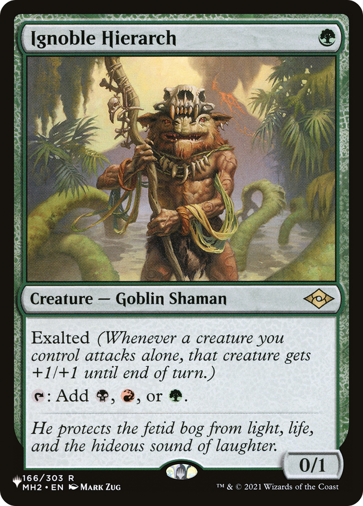 Ignoble Hierarch (LIST-166/303) [The List]