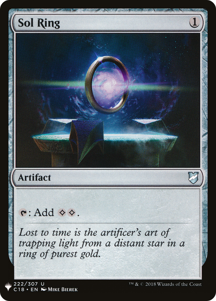Sol Ring (C18) (LIST-222/307) [The List]