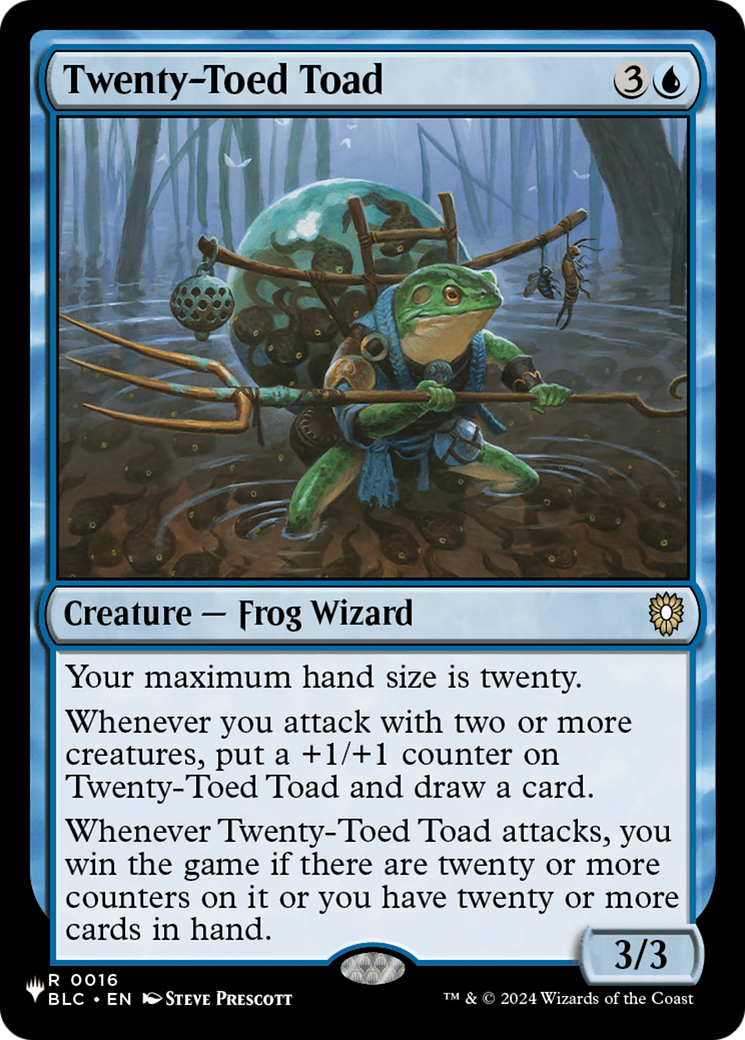 Twenty-Toed Toad (LIST-0016) [The List]