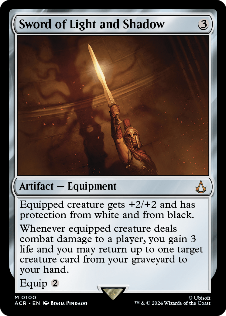 Sword of Light and Shadow (ACR-100) [Assassin's Creed]