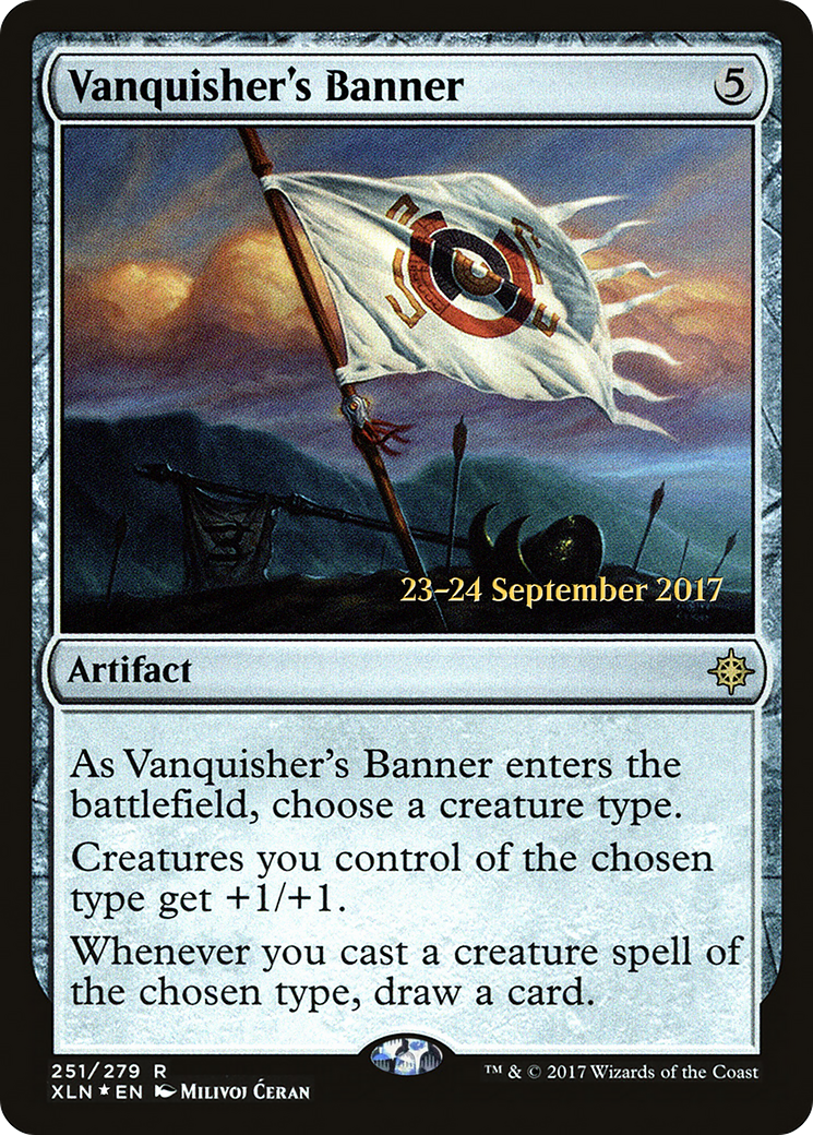 Vanquisher's Banner (PRE-251) [Ixalan Promos] Foil