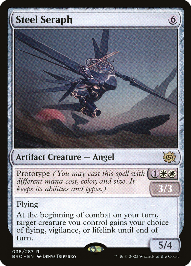 Steel Seraph (BRO-038) [The Brothers' War] Foil
