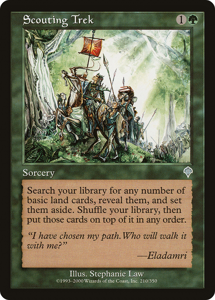 Scouting Trek (INV-210) [Invasion] Foil
