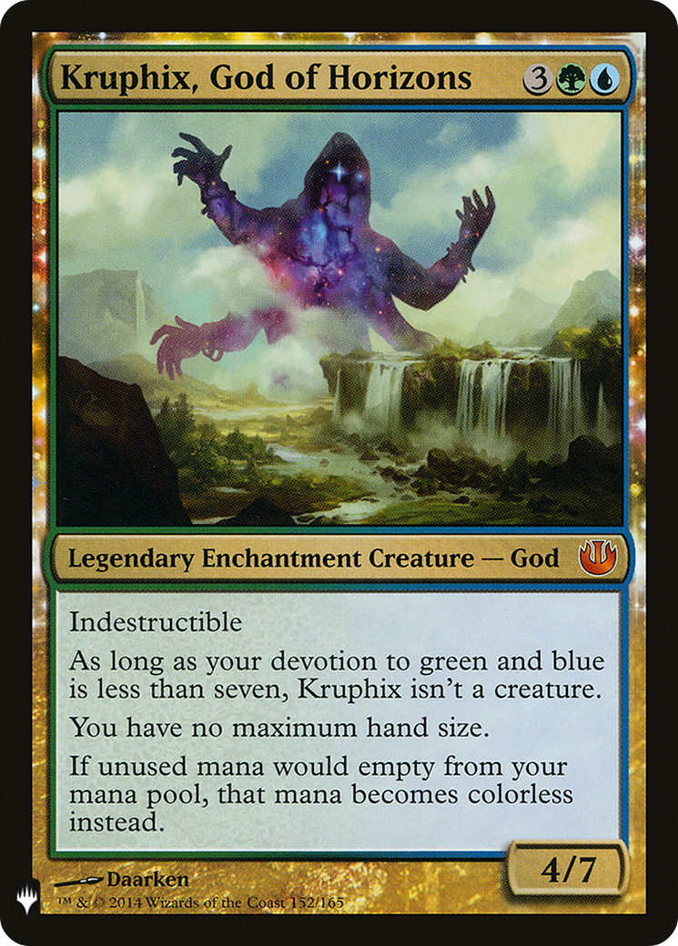 Kruphix, God of Horizons (LIST-152) [The List]
