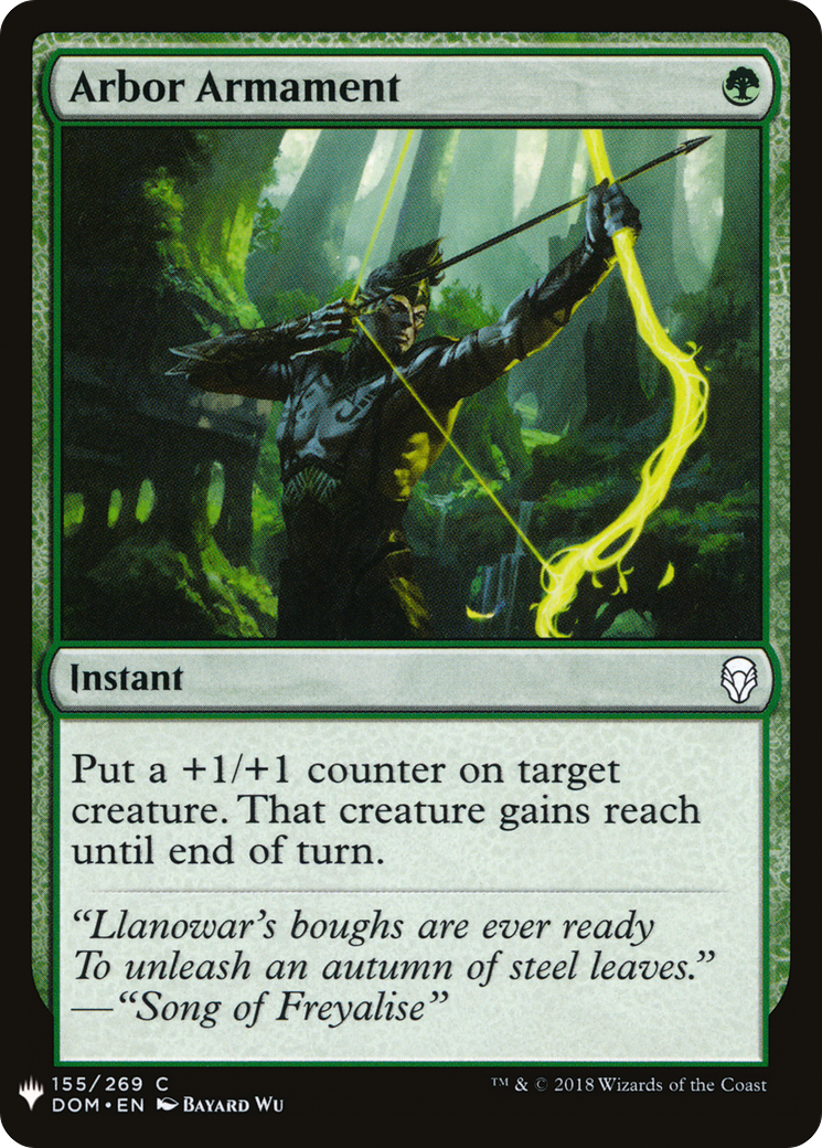 Arbor Armament (LIST-155) [The List]