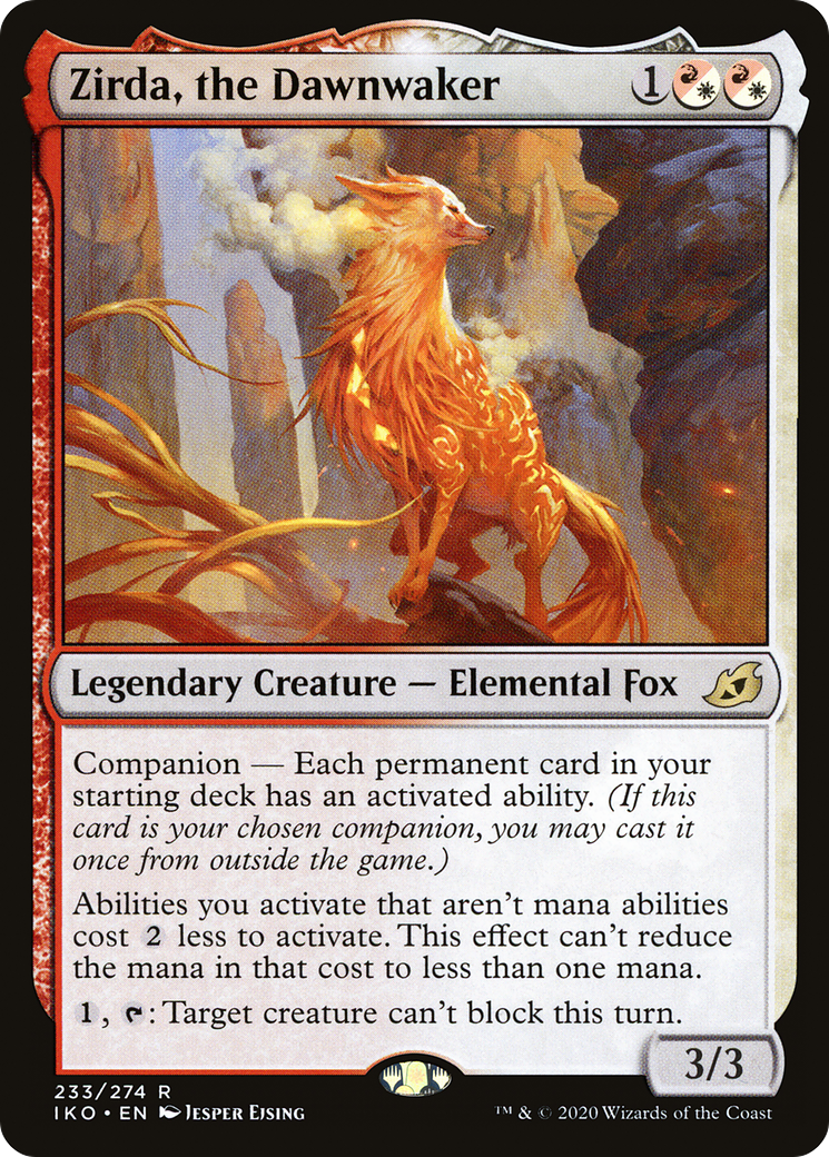 Zirda, the Dawnwaker (IKO-233) [Ikoria: Lair of Behemoths] Foil