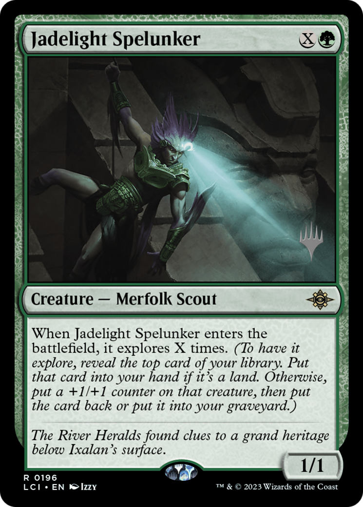 Jadelight Spelunker (PPLCI-196) [Promo Pack: The Lost Caverns of Ixalan Promos]