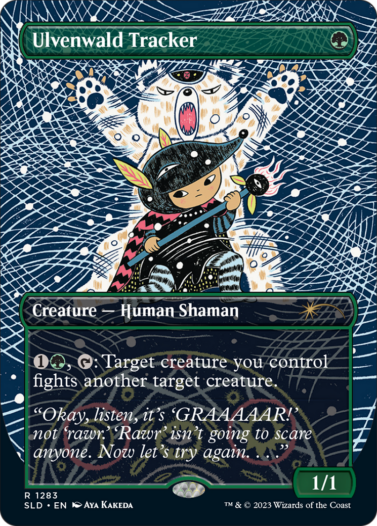 Ulvenwald Tracker (SLD-1283) (Borderless) [Secret Lair Drop]