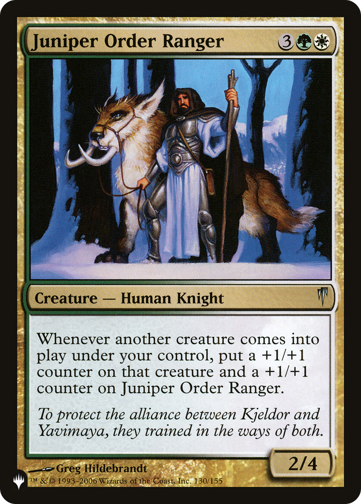 Juniper Order Ranger - The List [The List]