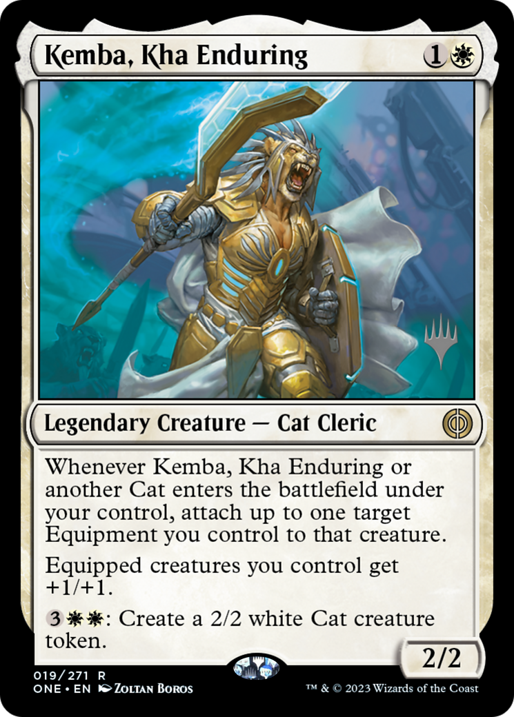 Kemba, Kha Enduring (PPONE-019) [Promo Pack: Phyrexia: All Will Be One Promos]