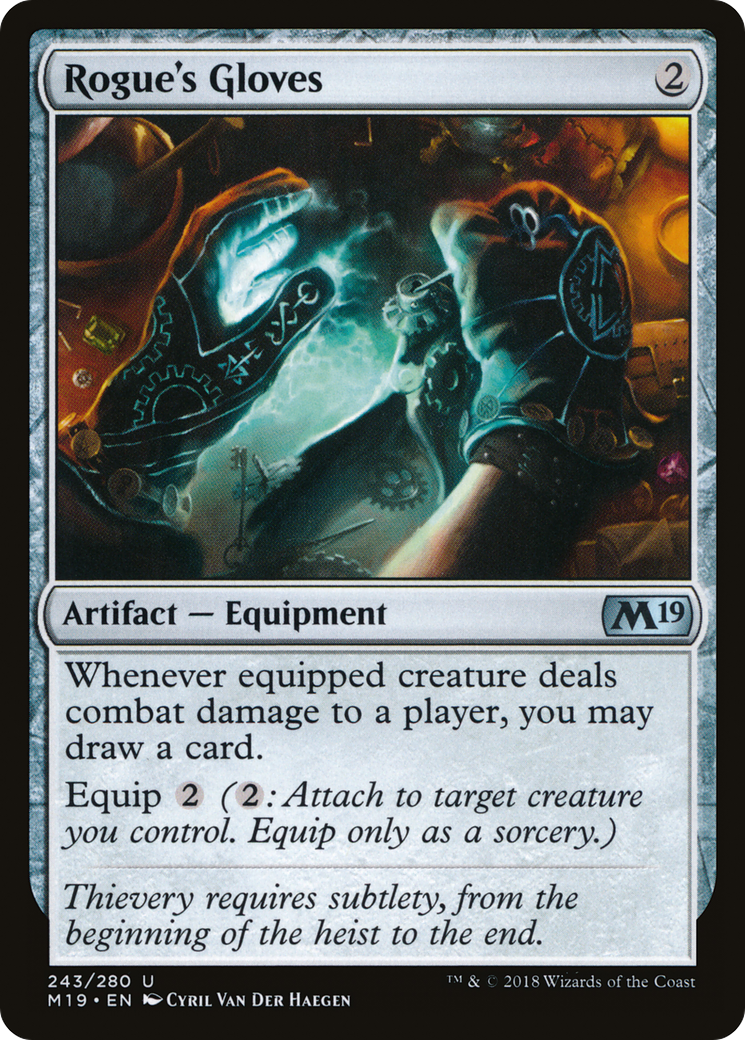 Rogue's Gloves (M19-243) [Core Set 2019]