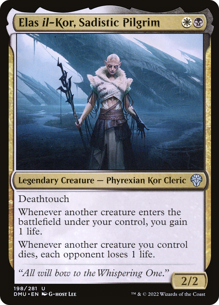 Elas il-Kor, Sadistic Pilgrim (DMU-198) [Dominaria United] Foil