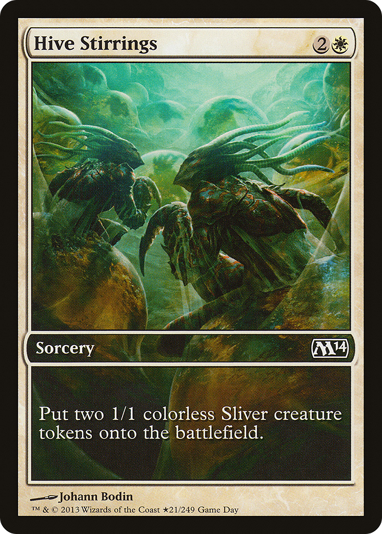 Hive Stirrings (GAME-021) [Magic 2014 Promos]
