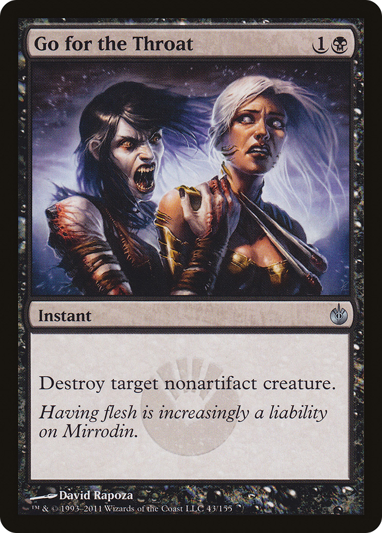 Go for the Throat (MBS-043) [Mirrodin Besieged]