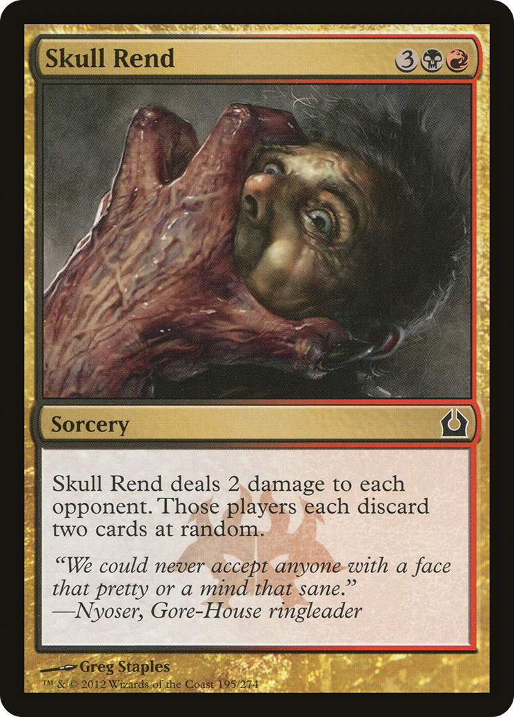 Skull Rend (RTR-195) [Return to Ravnica]
