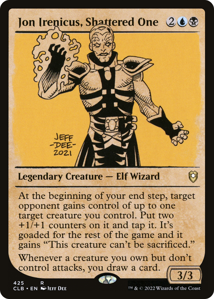 Jon Irenicus, Shattered One - Foil - Showcase [Commander Legends: Battle for Baldur's Gate]
