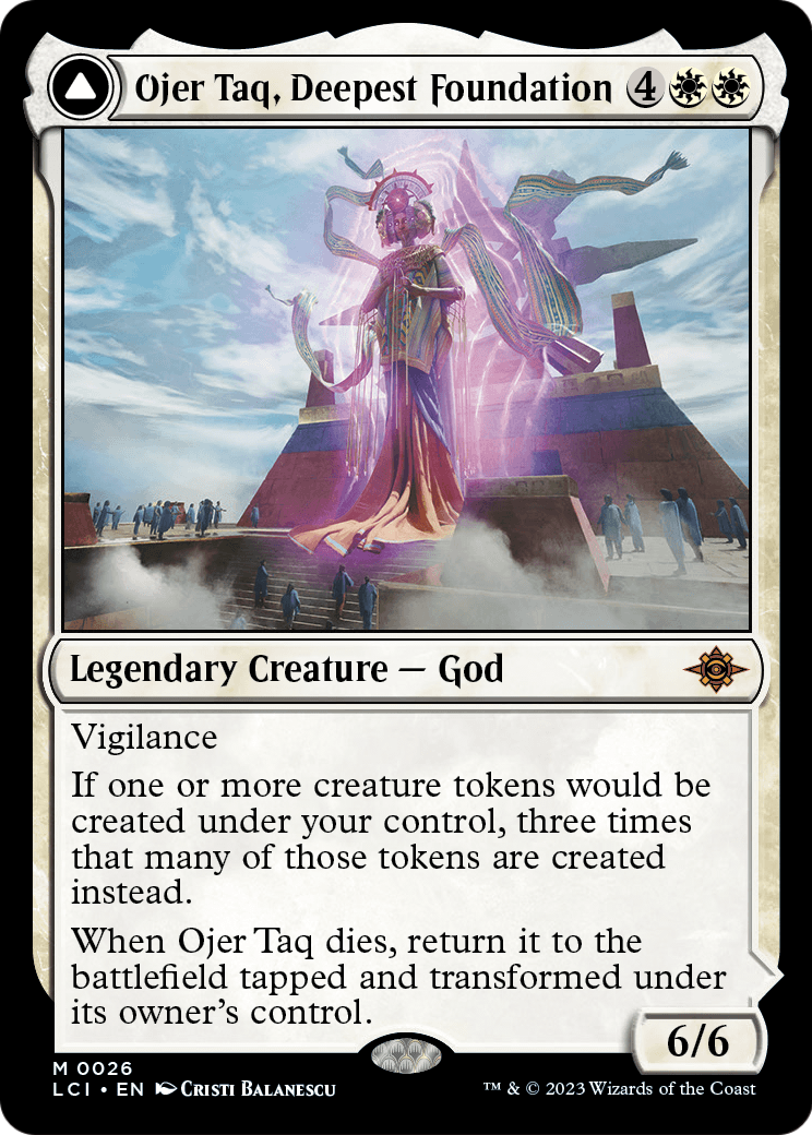 Ojer Taq, Deepest Foundation (LCI-026) [The Lost Caverns of Ixalan] Foil