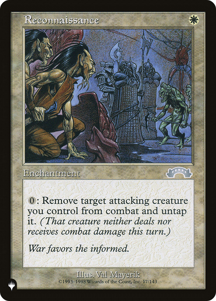 Reconnaissance (LIST-17/143) [The List]