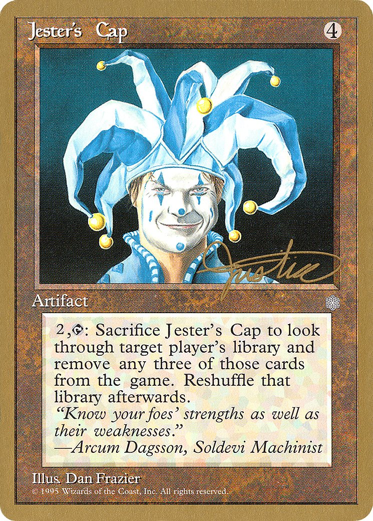 Jester's Cap - 1996 Mark Justice (ICE) [Pro Tour Collector Set]