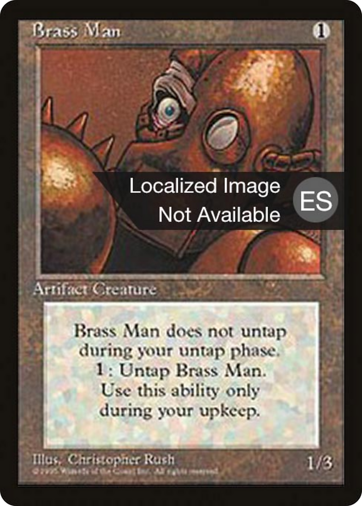 Brass Man [Fourth Edition Foreign Black Border]