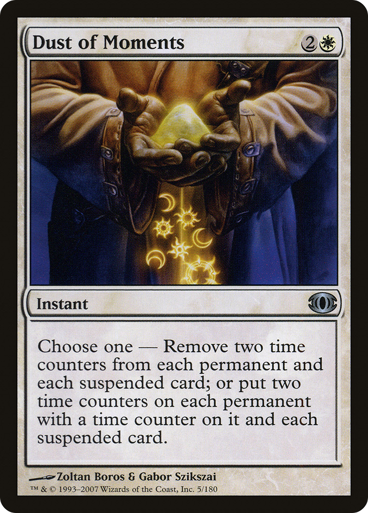 Dust of Moments (FUT-005) [Future Sight] Foil
