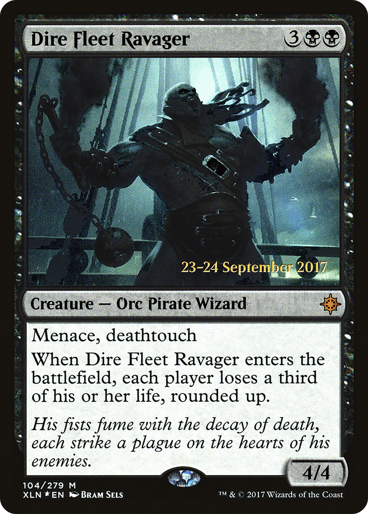 Dire Fleet Ravager (PRE-104) [Ixalan Promos] Foil