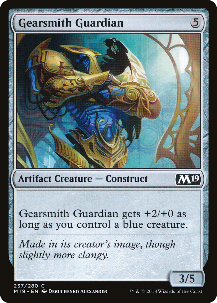 Gearsmith Guardian (M19-237) [Core Set 2019] Foil