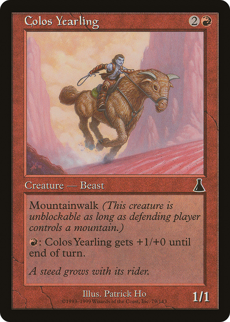 Colos Yearling (UDS-079) [Urza's Destiny] Foil