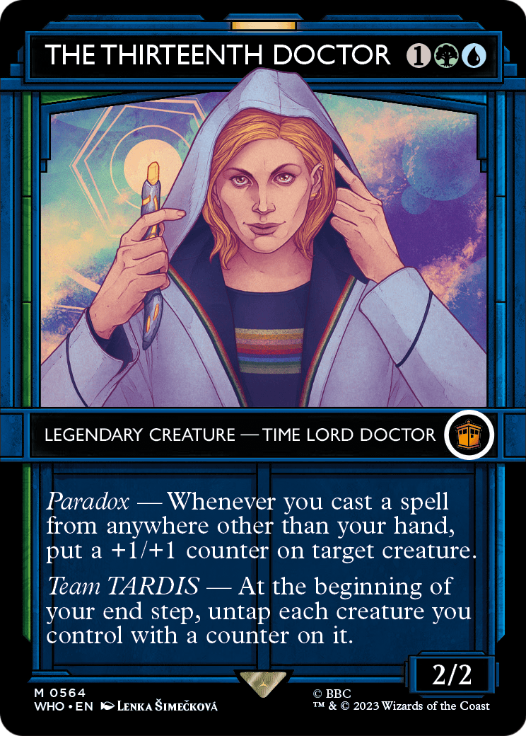 The Thirteenth Doctor (Showcase) (WHO-564) (Borderless) [Doctor Who]