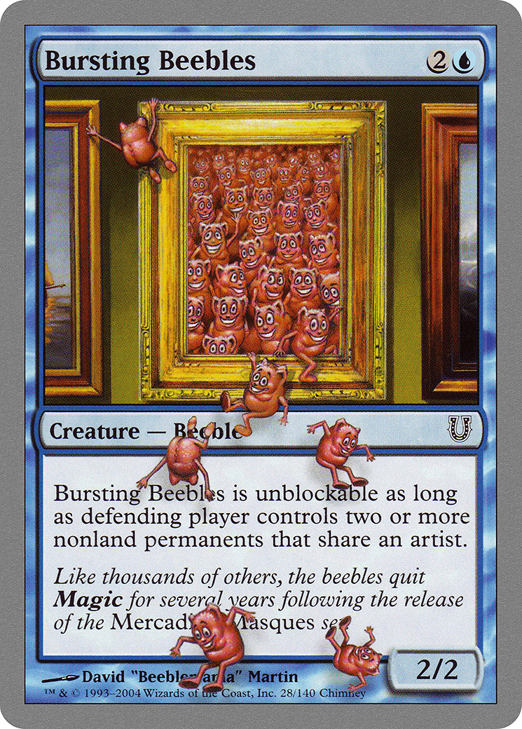 Bursting Beebles (UNH-028) [Unhinged] Foil
