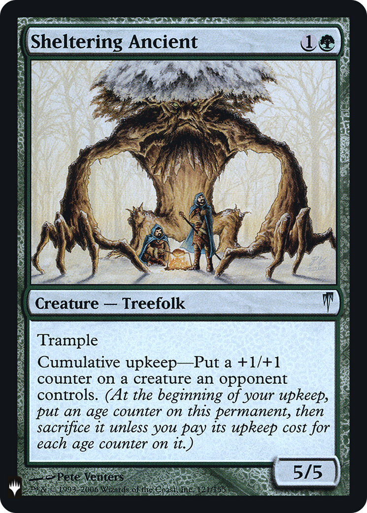 Sheltering Ancient (LIST-121) [The List] Foil