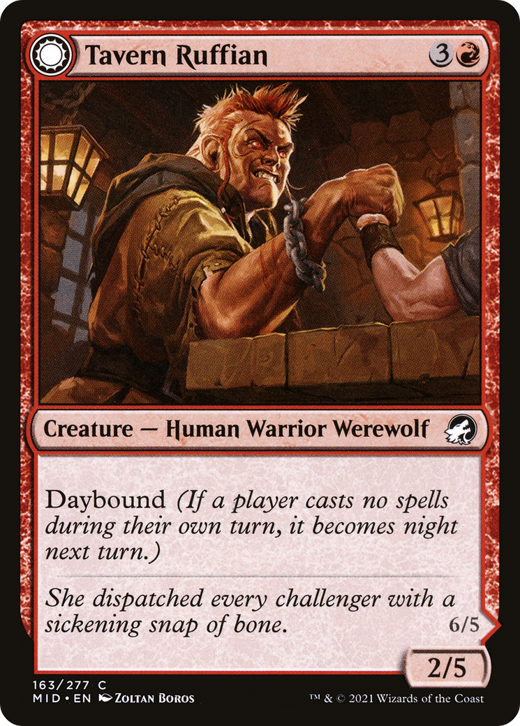 Tavern Ruffian (MID-163) [Innistrad: Midnight Hunt]