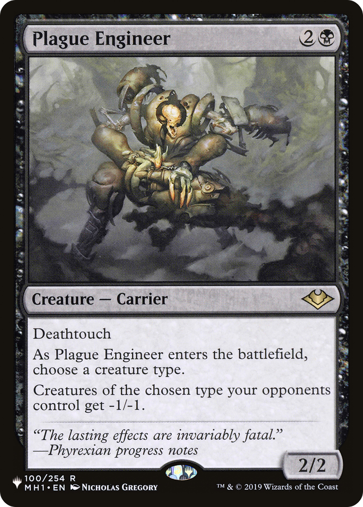 Plague Engineer (LIST-100/254) [The List]