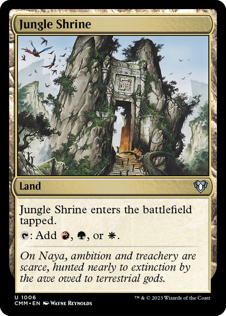 Jungle Shrine (CMM-1006) [Commander Masters]