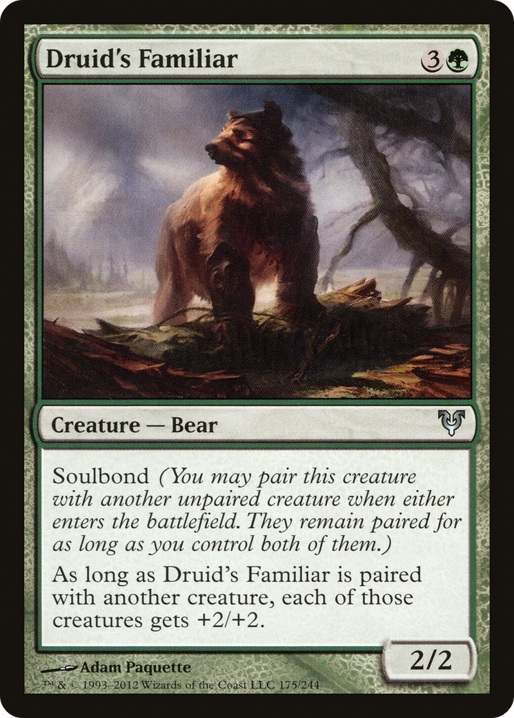Druid's Familiar (AVR-175) [Avacyn Restored] Foil