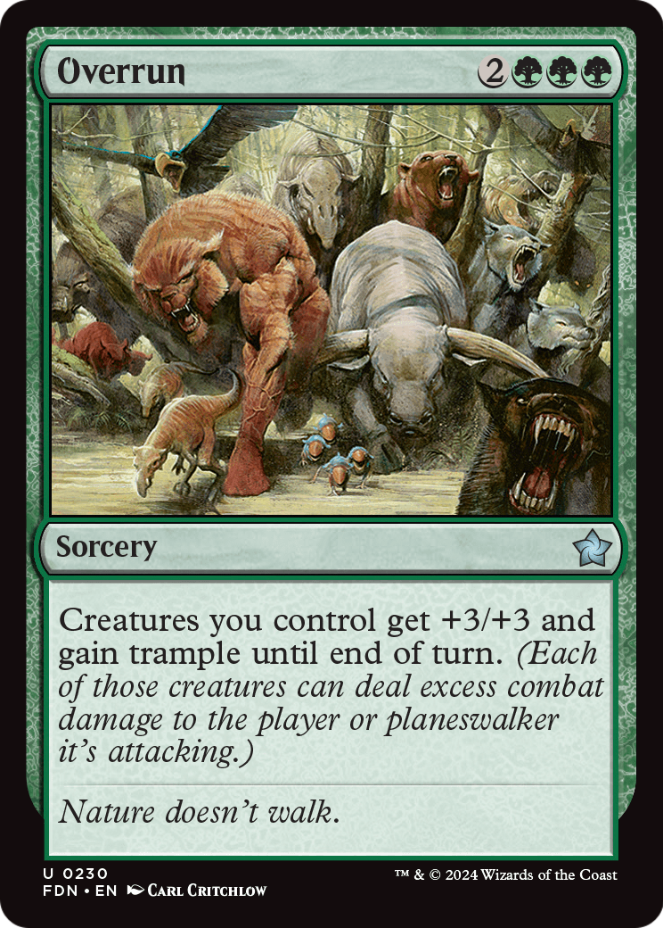 Overrun (FDN-230) [Foundations]