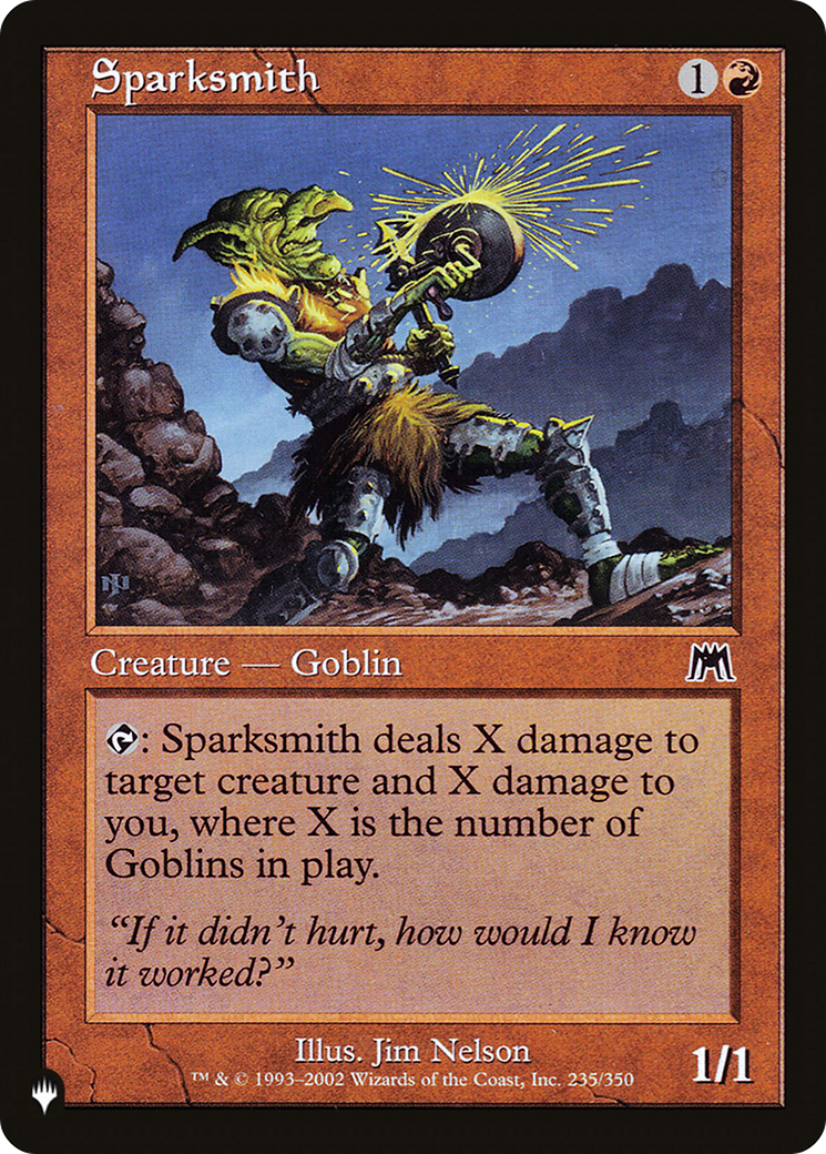 Sparksmith (LIST-235/350) [The List]