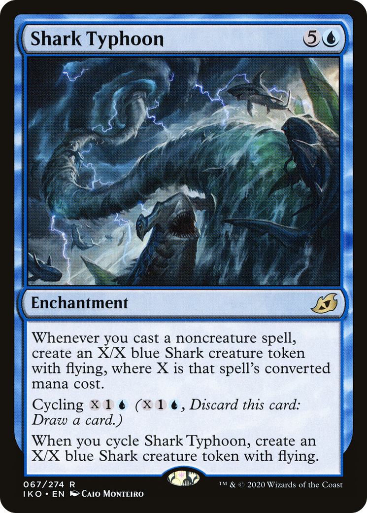 Shark Typhoon (IKO-067) [Ikoria: Lair of Behemoths] Foil