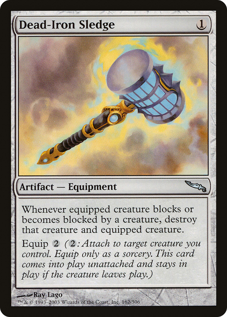 Dead-Iron Sledge (MRD-162) [Mirrodin] Foil