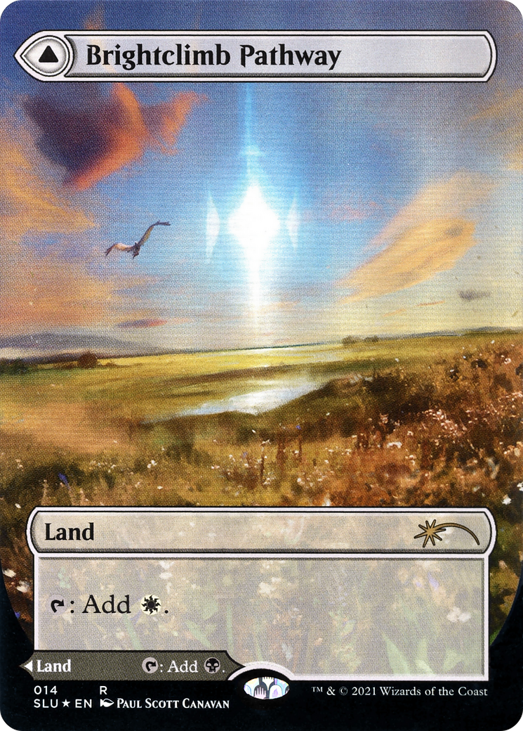 Brightclimb Pathway (Borderless) (SLU-014) (Showcase) [Secret Lair: Ultimate Edition] Foil