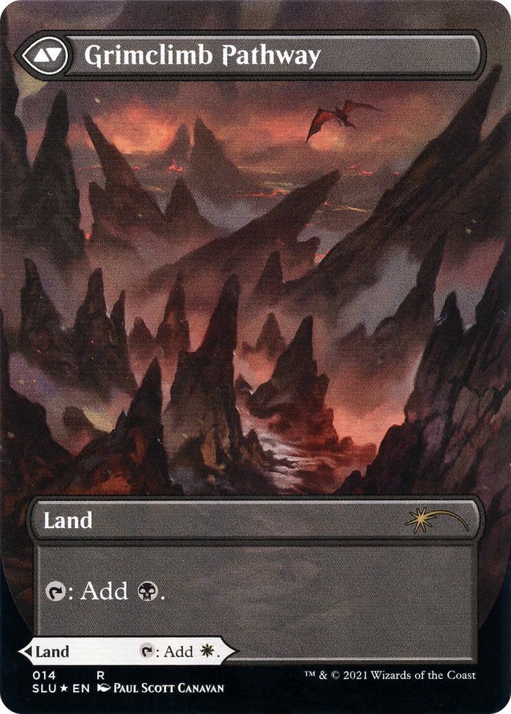 Brightclimb Pathway (Borderless) (SLU-014) (Showcase) [Secret Lair: Ultimate Edition] Foil